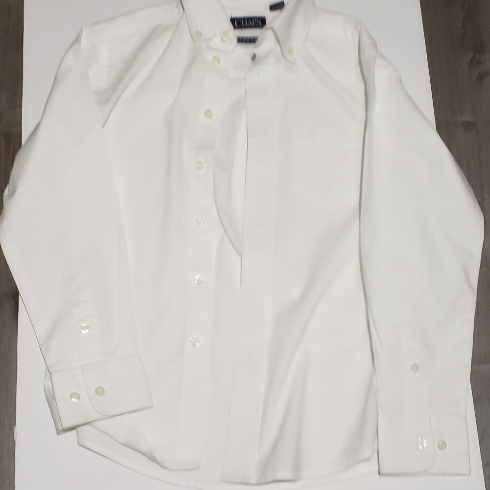 Kids Chaps Long Sleeve button down dress shirt